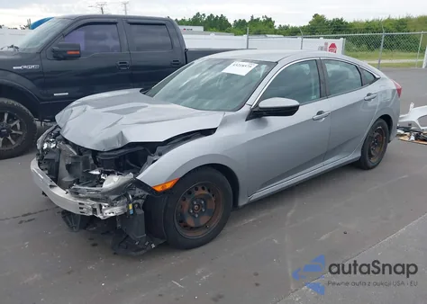 2018 Honda Civic Lx z USA, uszkodzony, nr VIN 2HGFC2F50JH572913